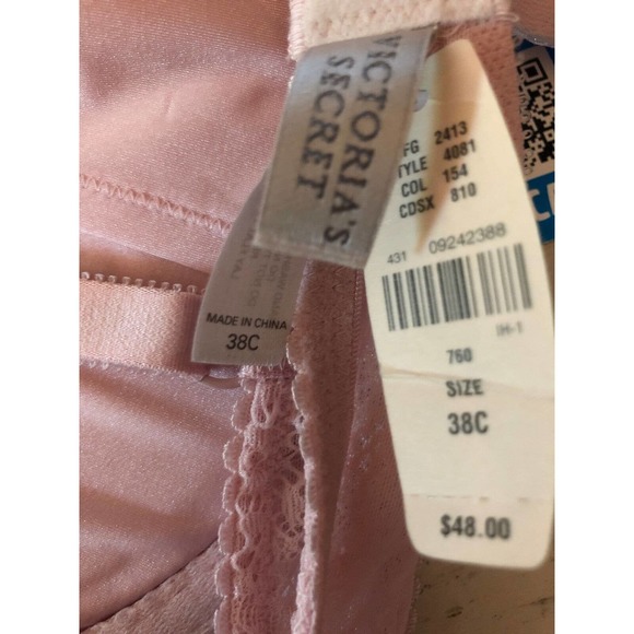 NWT Victoria's Secret Pink Lace 38c Bra - Picture 4 of 5